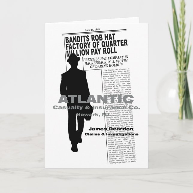 Tarjeta de felicitación de la película KILLERS (19 (Anverso)