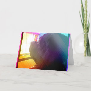 Tarjeta de felicitación de la pérdida del mascota