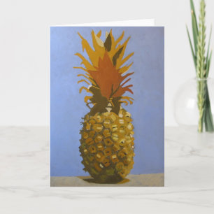 Tarjeta de felicitación de la piña/invitación de