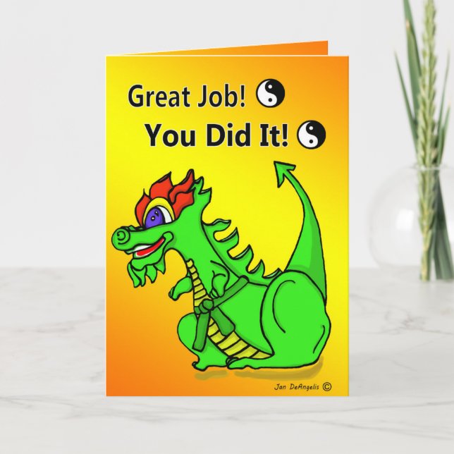 Tarjeta de felicitación de la promoción del (Anverso)