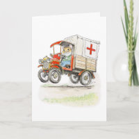 Tarjeta de felicitación de la recuperación rápida