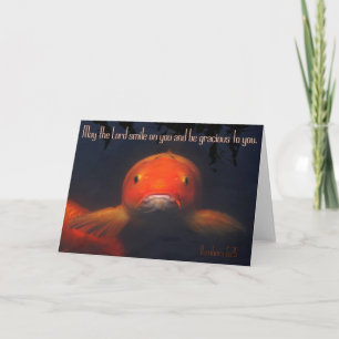 Tarjeta de felicitación de la sonrisa