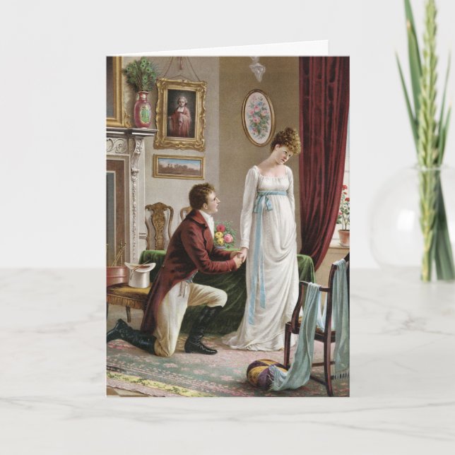 Tarjeta de felicitación de la tarjeta del día de (Anverso)