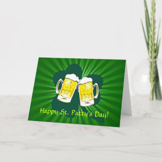 Tarjeta de felicitación de la tostada de la