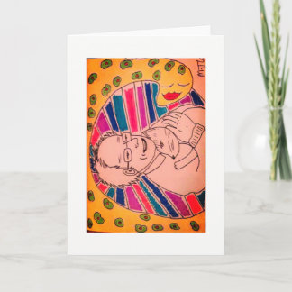 Tarjeta de felicitación de las chorreadoras de