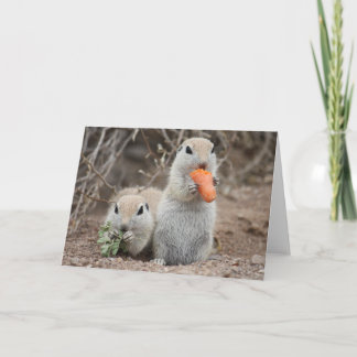 Tarjeta de felicitación de las damas que almuerzan