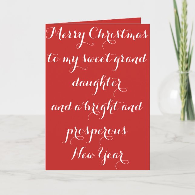 tarjeta de felicitación de las Felices Navidad (Anverso)