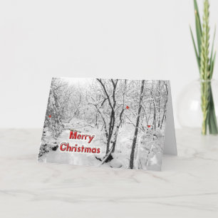 Tarjeta de felicitación de las Felices Navidad -