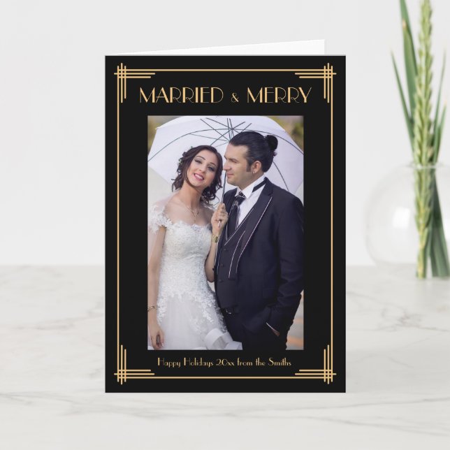 Tarjeta de felicitación de las Felices Navidad (Anverso)