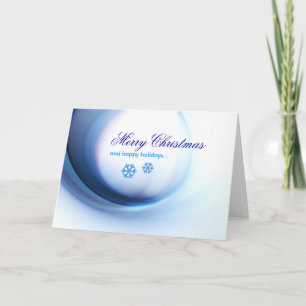 tarjeta de felicitación de las Felices Navidad