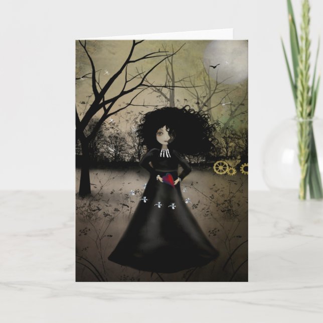 Tarjeta de felicitación de las libélulas del baile (Anverso)