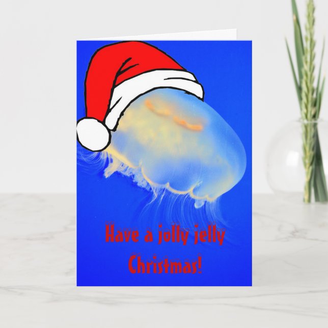 Tarjeta de felicitación de las medusas (Anverso)