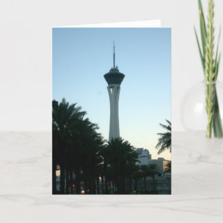 Tarjeta de felicitación de Las Vegas