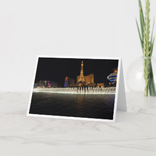 Tarjeta de felicitación de Las Vegas