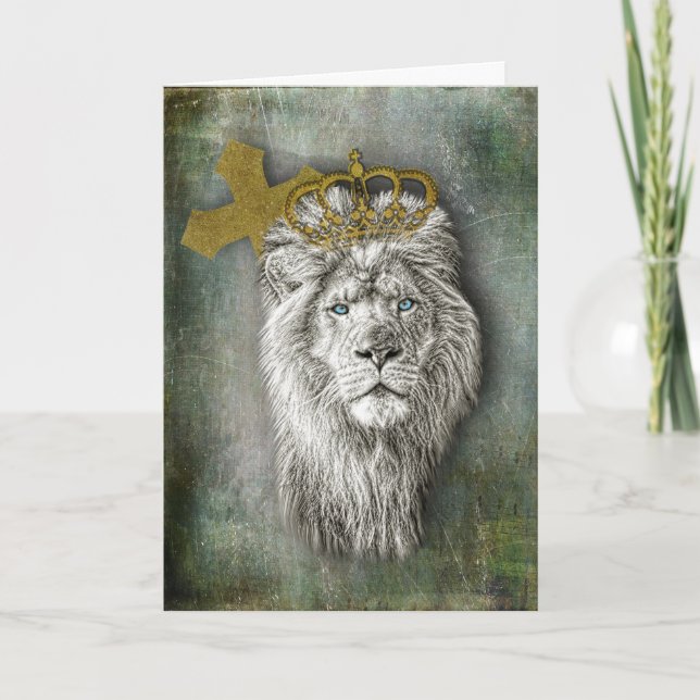 Tarjeta de felicitación de León de Judá (Anverso)