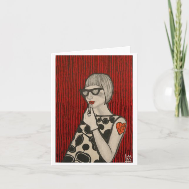 Tarjeta de felicitación de LFF (Anverso)