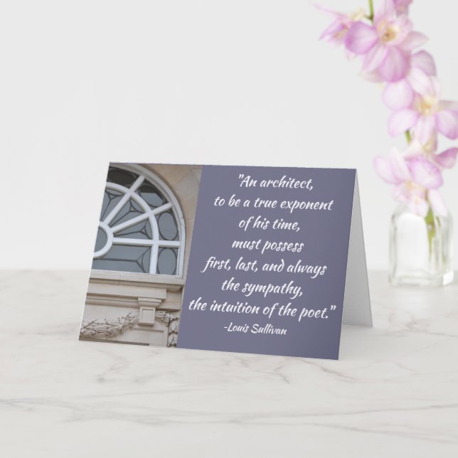 Tarjeta de felicitación de licenciado de Sullivan  (Orquídea)