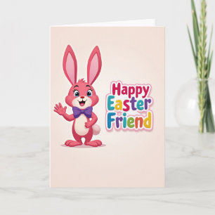 Tarjeta de Felicitación de Liebre Feliz