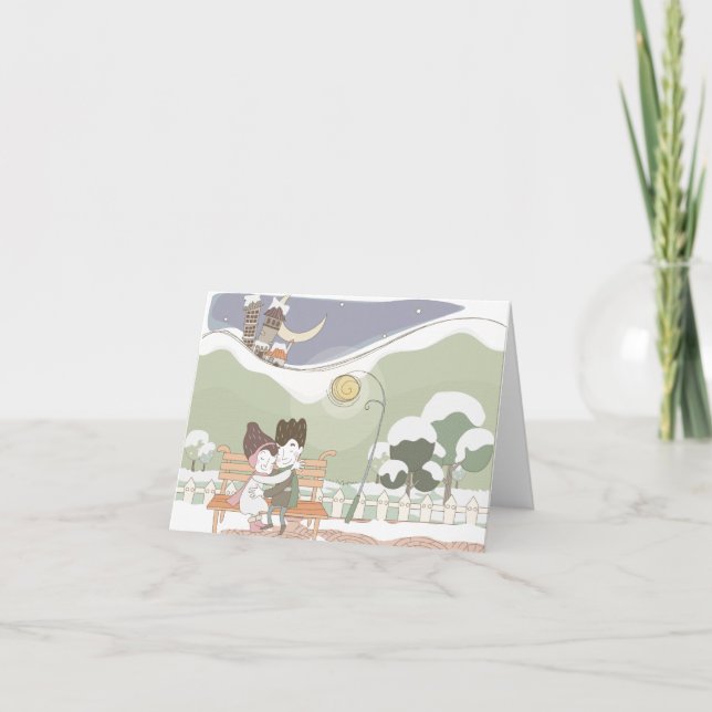 Tarjeta de felicitación de Live Laugh Love #11 (Anverso)