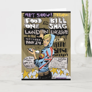 Tarjeta de felicitación de Londres