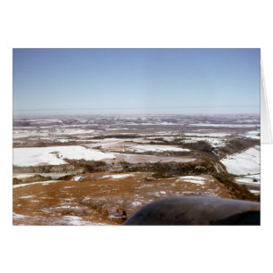 Tarjeta de felicitación de los aeroplanos