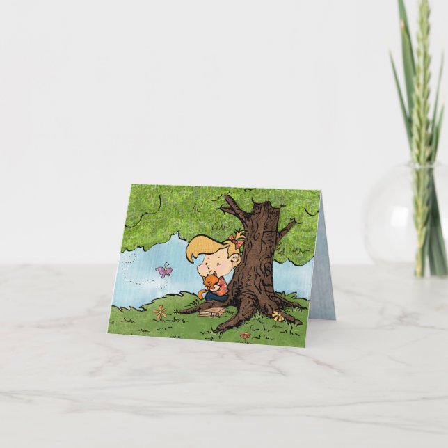 Tarjeta de felicitación de los amigos (Anverso)