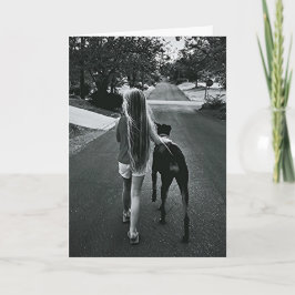 Tarjeta de felicitación de los amigos