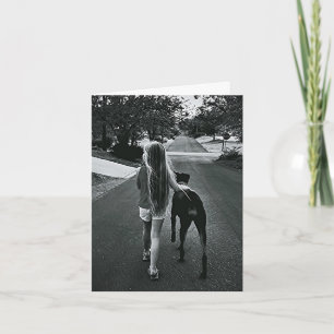 Tarjeta de felicitación de los amigos