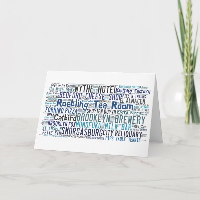 Tarjeta de felicitación de los apuroses de (Anverso)