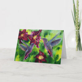 Tarjeta de felicitación de los colectores del