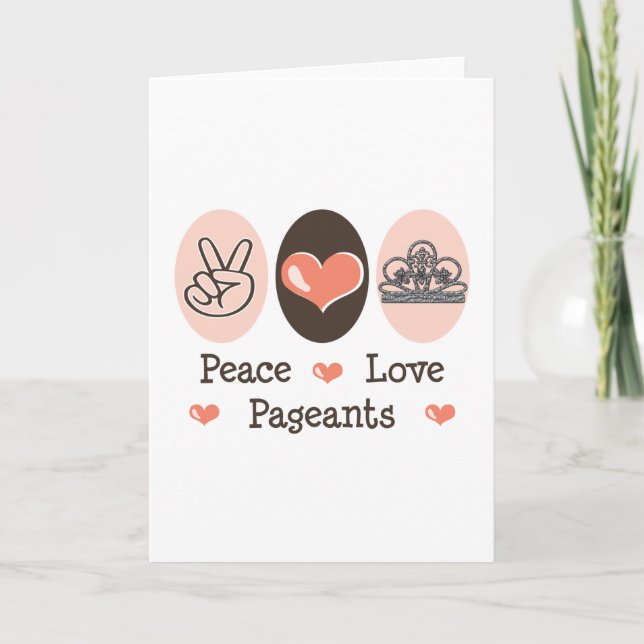 Tarjeta de felicitación de los concursos de amor p (Anverso)