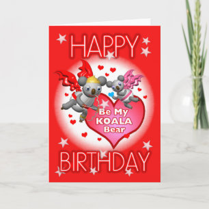 Tarjeta de felicitación de los corazones de la