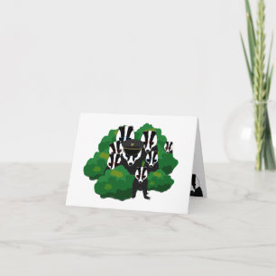 Tarjeta de felicitación de los insignias