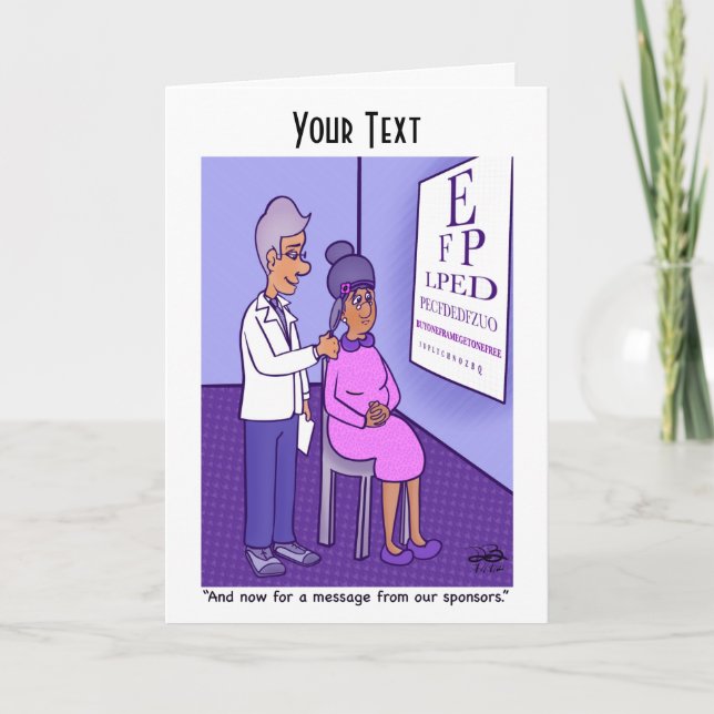 Tarjeta de felicitación de los patrocinadores (Anverso)