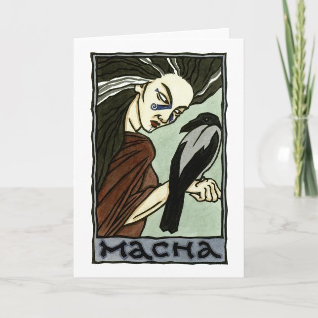 Tarjeta de felicitación de Macha (Anverso)