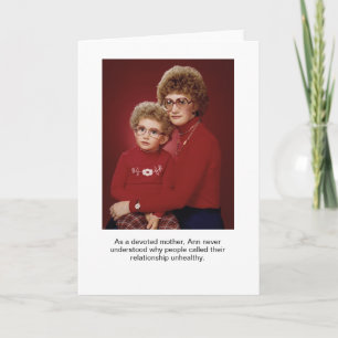 Tarjeta de felicitación de Madre Devorada