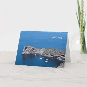 Tarjeta de felicitación de Mallorca