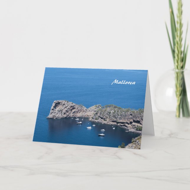 Tarjeta de felicitación de Mallorca (Anverso)
