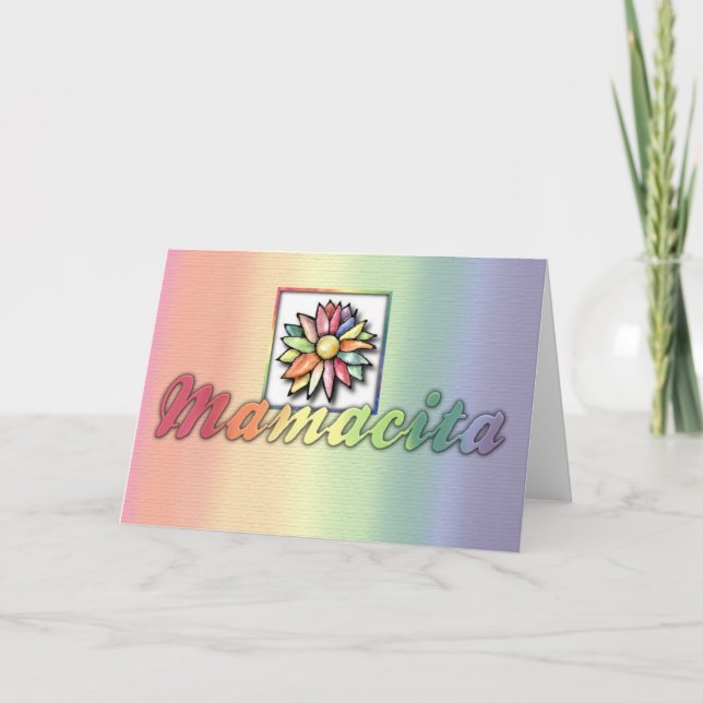 Tarjeta de felicitación de Mamacita (Anverso)