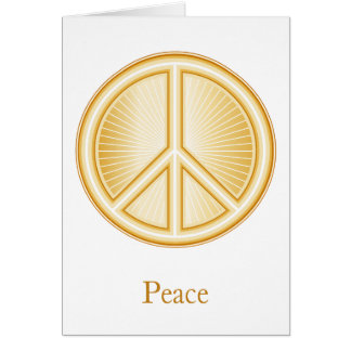 Tarjeta de felicitación de Mandala por la Paz