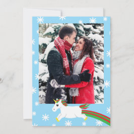 Tarjeta de felicitación de marco fotográfico de Un