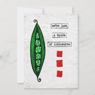 Tarjeta de felicitación de marea - Verdura diverti