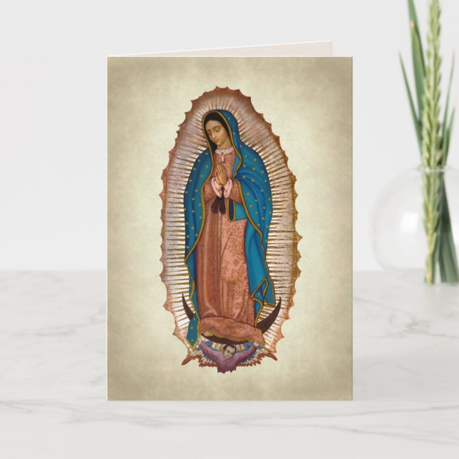 tarjeta de felicitación de mary de madre (Anverso)