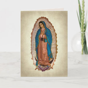 tarjeta de felicitación de mary de madre