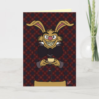 Tarjeta de felicitación de Marzo Hare