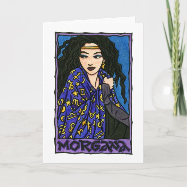 Tarjeta de felicitación de Morgana (Anverso)
