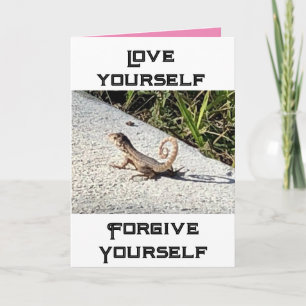 tarjeta de felicitación de motivador de autoayuda