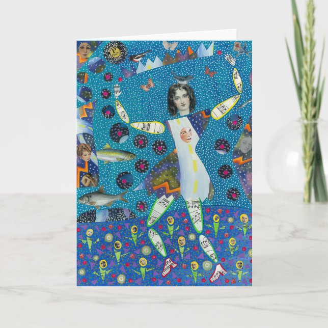 Tarjeta de felicitación de Ms. Purity (Anverso)