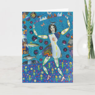 Tarjeta de felicitación de Ms. Purity