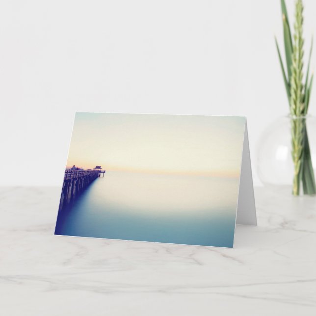 Tarjeta de felicitación de Naples Florida (Anverso)